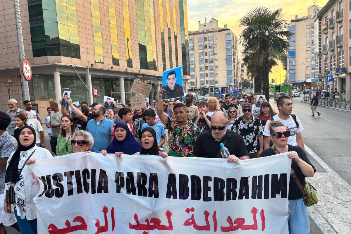 Protesta en Torrejón para pedir justicia para Abderrahim, muerto a manos de un policía fuera de servicio