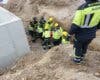 Herido grave un trabajador en Vicálvaro tras un desprendimiento de tierra mientras cavaba una zanja