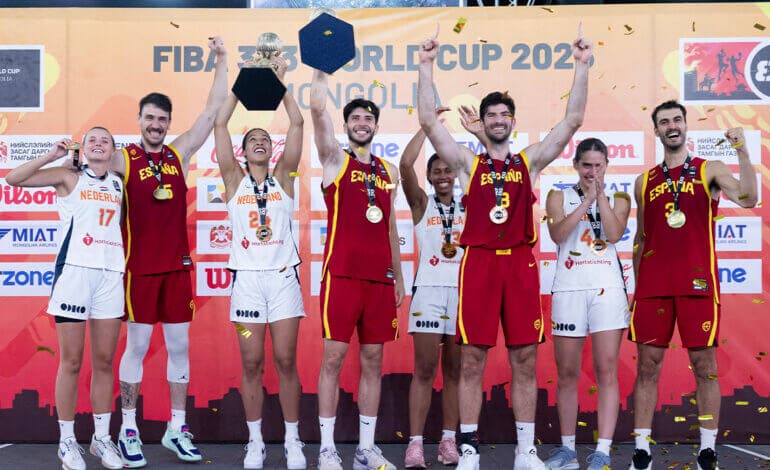 Iván Aurrecoechea, orgullo de Torrejón: campeón del mundo de baloncesto 3x3 con España