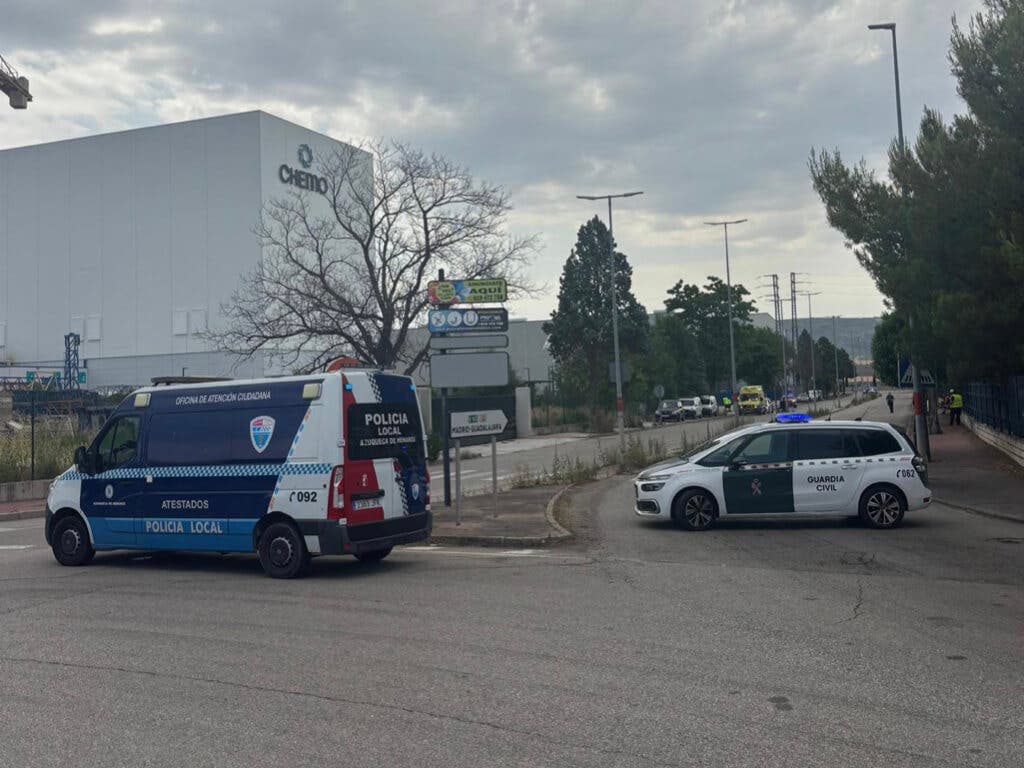 Una explosión en una farmacéutica de Azuqueca deja cuatro heridos y 600 trabajadores desalojados