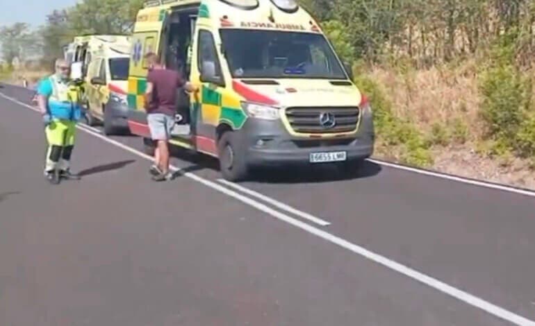 Dos heridos, uno grave, en un accidente en Anchuelo