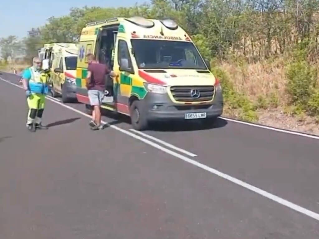 Dos heridos, uno grave, en un accidente en Anchuelo