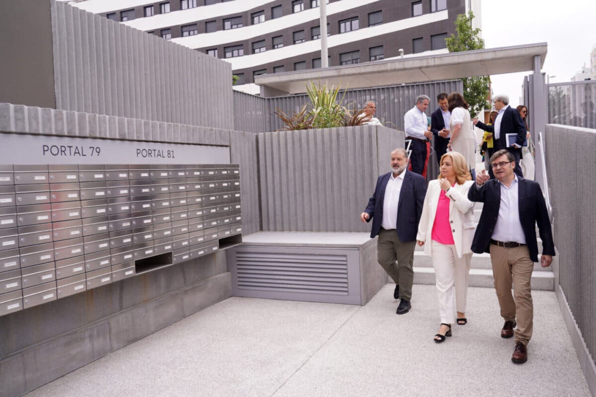 Madrid ya ha finalizado 688 viviendas de alquiler asequible en El Cañaveral