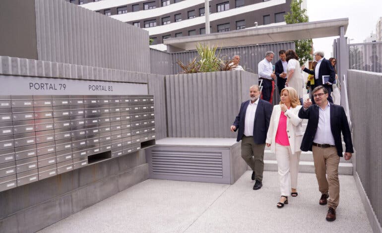 Madrid ya ha finalizado 688 viviendas de alquiler asequible en El Cañaveral