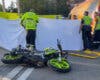 Muere un motorista de 24 años tras chocar con un coche en Madrid