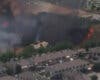 Un incendio de pasto arrasa 15 hectáreas en Aranjuez