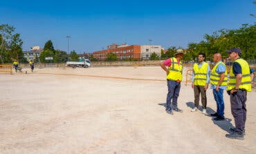 Torrejón construye un nuevo aparcamiento gratuito de 231 plazas en la calle Francia