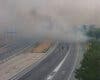 El incendio de Méntrida (Toledo) llega a Madrid: nivel 2 y corte de la A-5