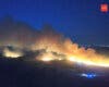 Reabierta la A-5 tras el incendio de Méntrida, que sigue activo y ha calcinado 3.100 hectáreas