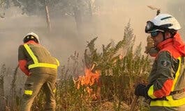 Estabilizado el incendio de Méntrida, que pudo ser provocado por una colilla