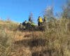 Herido un ciclista tras sufrir una caída en una zona de difícil acceso cerca de la M-203