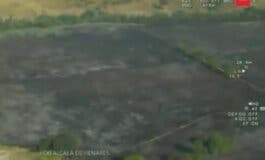 Controlado un incendio de pasto junto al río en Alcalá de Henares tras generar una gran columna de humo