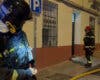 Dos personas rescatadas en el incendio de una vivienda en Puente de Vallecas