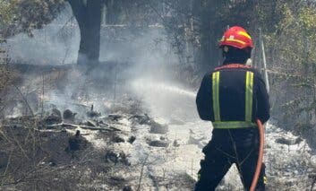 Susto en Colmenarejo por un incendio que amenazaba a varios chalets
