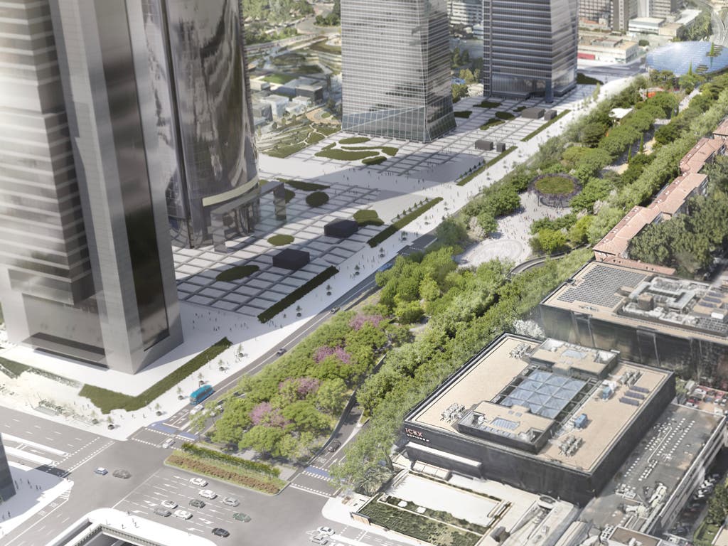 Corte de los carriles centrales de la Castellana desde el lunes y hasta diciembre de 2026 por las obras de soterramiento