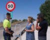 Alovera abre la nueva pasarela peatonal que conecta con el polígono y la A-2