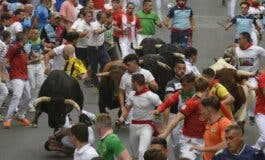 Siete heridos en el primer encierro de las fiestas de San Sebastián de los Reyes
