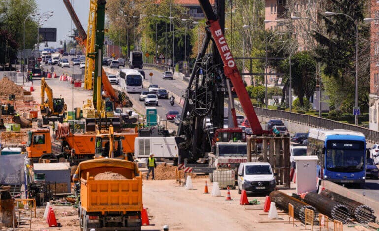 Cortes de tráfico en los accesos al Zoo y el Parque de Atracciones por las obras de la A-5