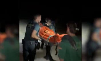 Rescatado de madrugada un menor desaparecido en Valdilecha tras caer por un precipicio de 10 metros