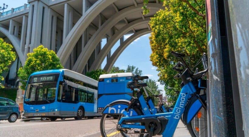 Los autobuses de la EMT y bicimad serán gratuitos en Madrid el 1, 8 y 9 de septiembre