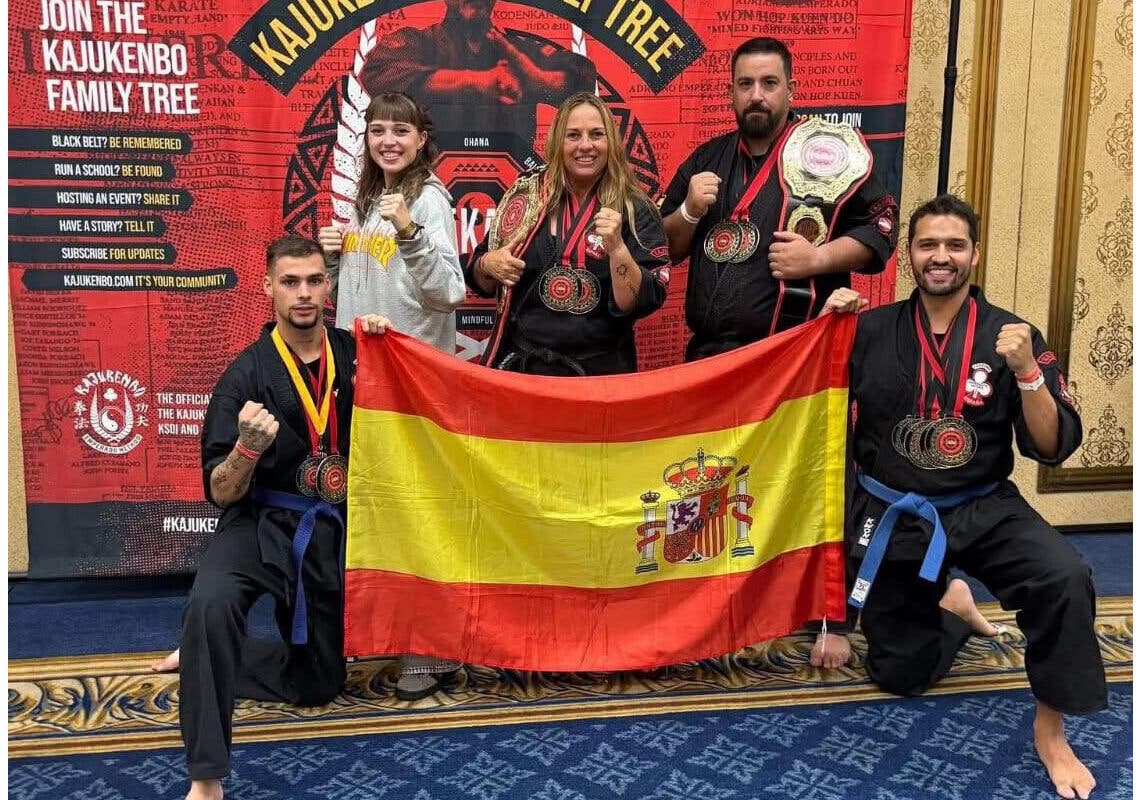 Torrejón brilla en el Mundial de kajukenbo con 13 medallas para el equipo de Cristina Álvarez