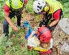 Una senderista de 69 años, rescatada en Rascafría con fractura de tibia y peroné