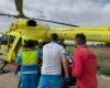 Grave accidente laboral en Ciempozuelos: un trabajador queda atrapado entre una excavadora y un camión