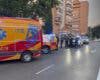Herida grave una mujer de 71 años atropellada por una moto en Moratalaz