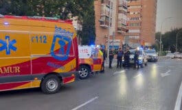 Herida grave una mujer de 71 años atropellada por una moto en Moratalaz