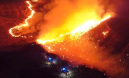 Desalojados 40 vecinos esta madrugada por un incendio forestal en Aranjuez