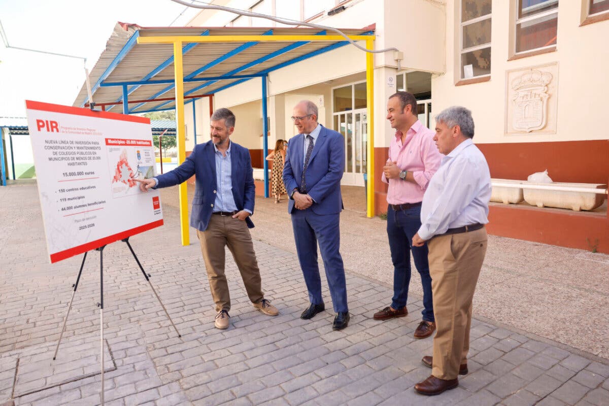Campo Real moderniza su colegio público con 100.000 euros del PIR