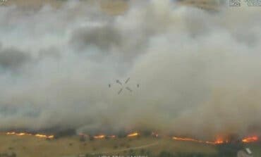Un incendio en Tres Cantos obliga a activar el nivel 2 y el humo y la ceniza llegan a varias zonas de Madrid