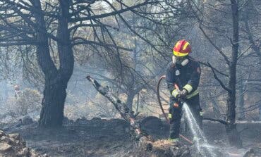 Controlado un incendio que ha obligado a desalojar varias viviendas en Torrelodones
