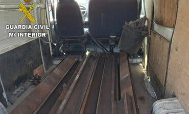 Cae en Guadalajara un clan familiar que robaba raíles y piezas de catenaria