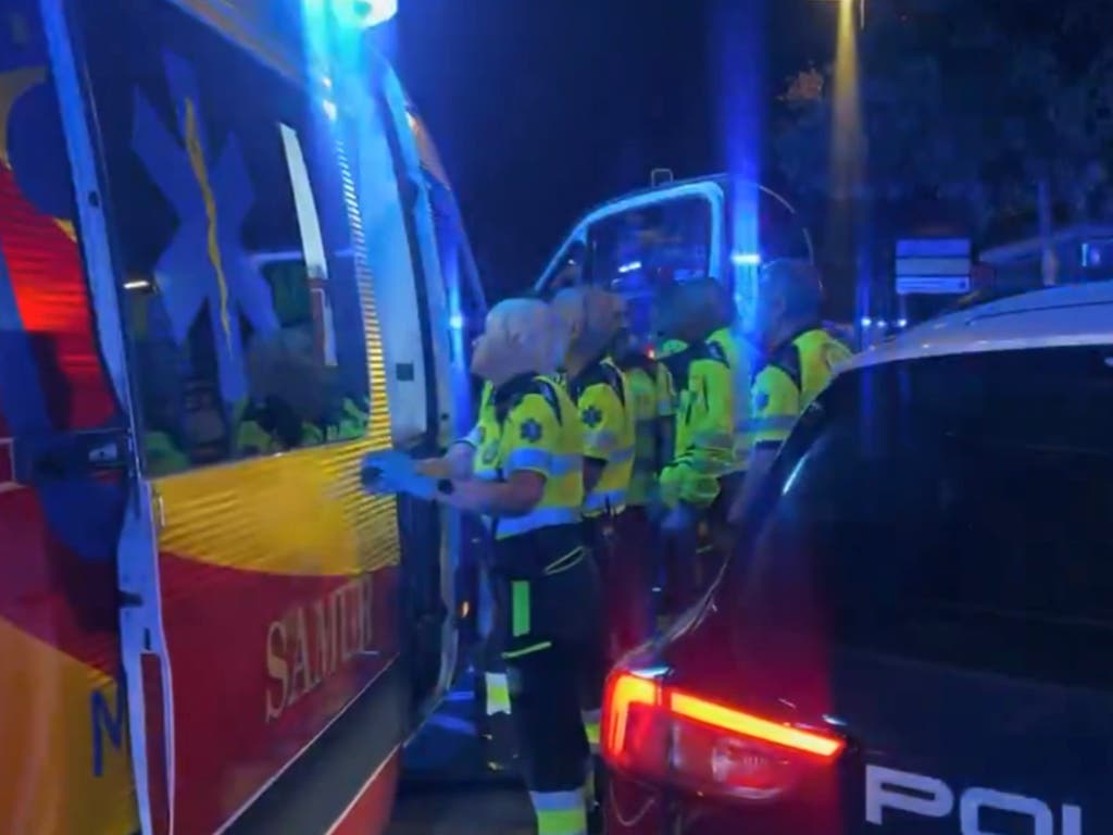 Un hombre, en estado grave tras ser atropellado por un VTC en la calle General Ricardos de Madrid
