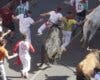 Un herido por asta de toro en el quinto encierro de San Sebastián de los Reyes