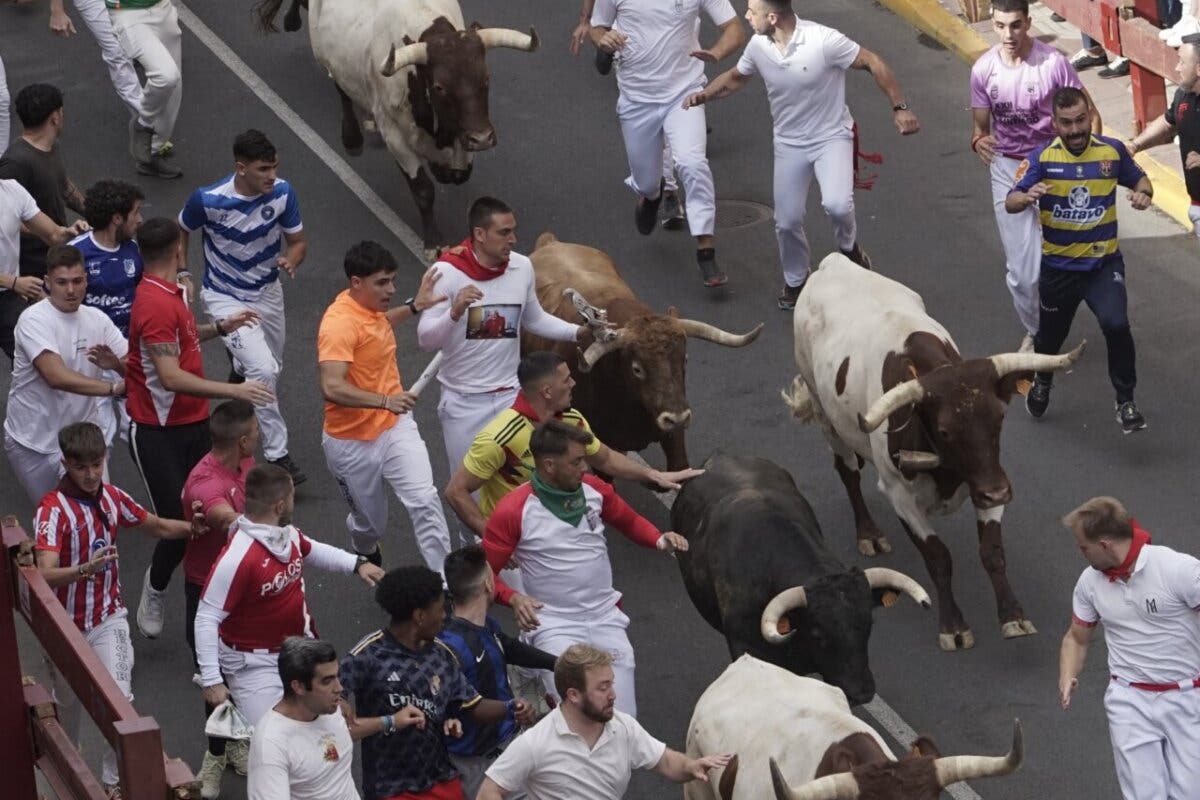 Siete heridos en el sexto encierro de San Sebastián de los Reyes, uno por varetazo