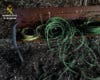 Dos detenidos tras ser sorprendidos de madrugada robando cable del alumbrado público de Alovera