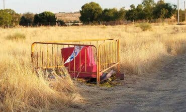 Cierran con vallas el pozo de seis metros en el que cayó una joven en Torrejón