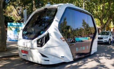 Madrid estrena su primer autobús sin conductor en la Casa de Campo