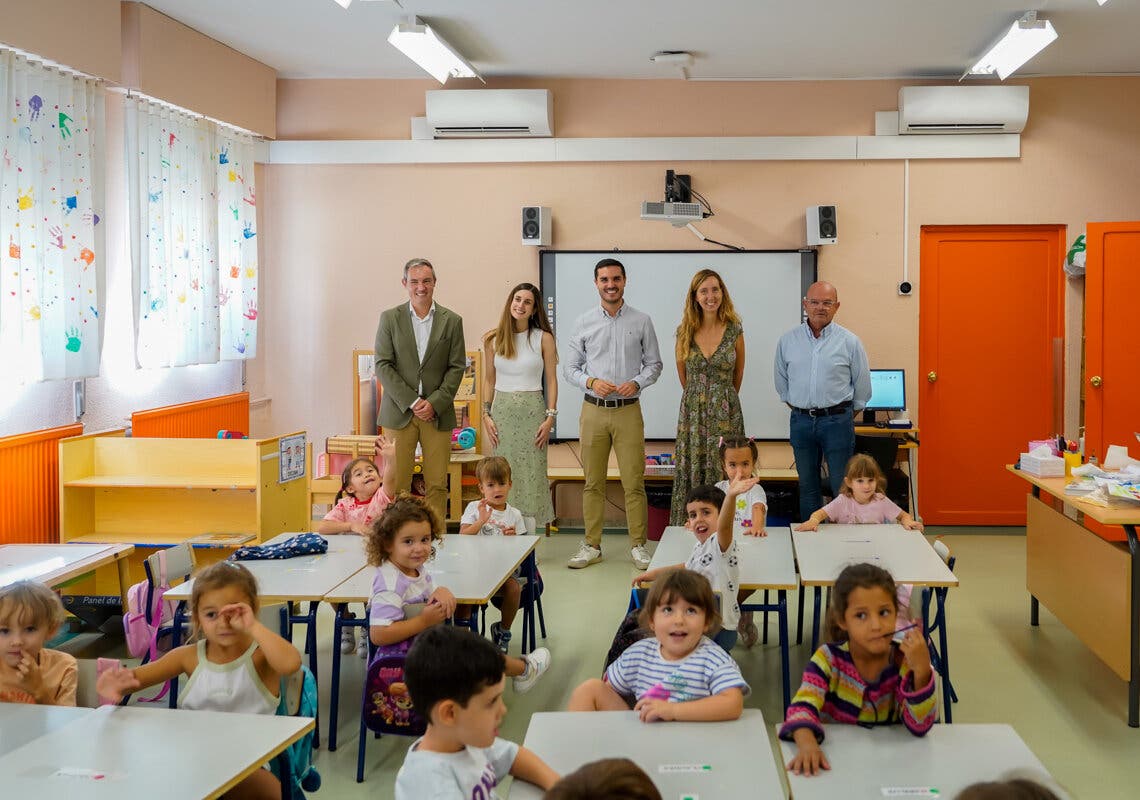 Ya son 10 los colegios públicos de Torrejón con aire acondicionado en todas sus aulas