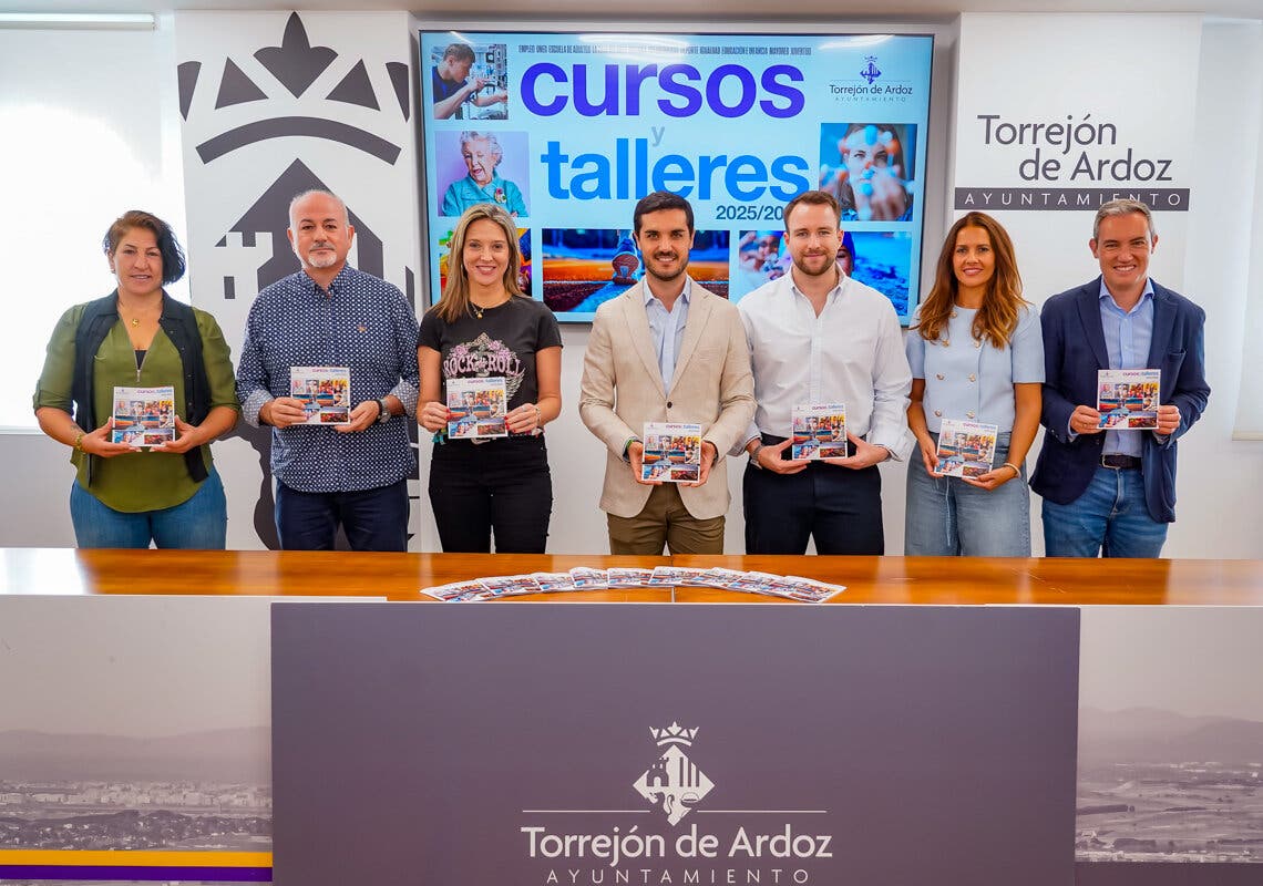 Torrejón lanza casi 400 cursos y talleres municipales con más de 20.000 plazas