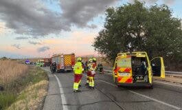Muere un hombre de 47 años en un choque frontal en la M-225 en Loeches