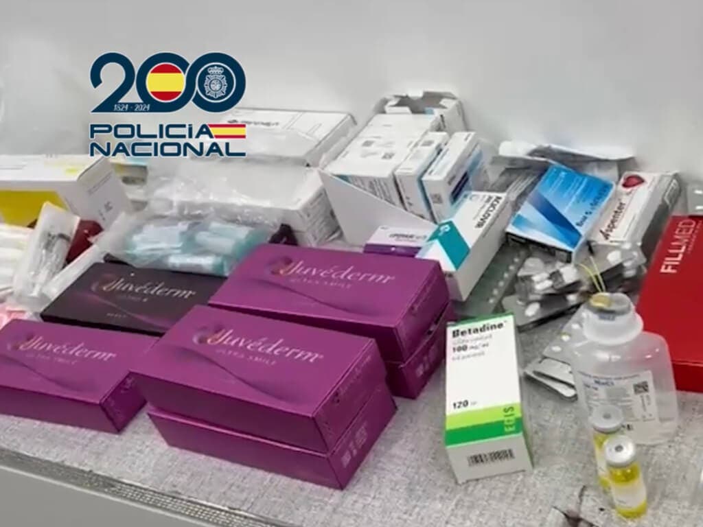 Desmantelada en Coslada una clínica estética ilegal con medicamentos caducados y sin control sanitario