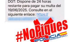 La Policía alerta de una estafa por SMS que suplantan a la DGT: «Mucho ojo, no piques»