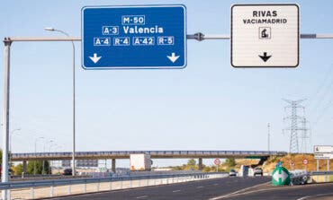 El nuevo ramal de la M-50 en Rivas contará con 34 farolas solares