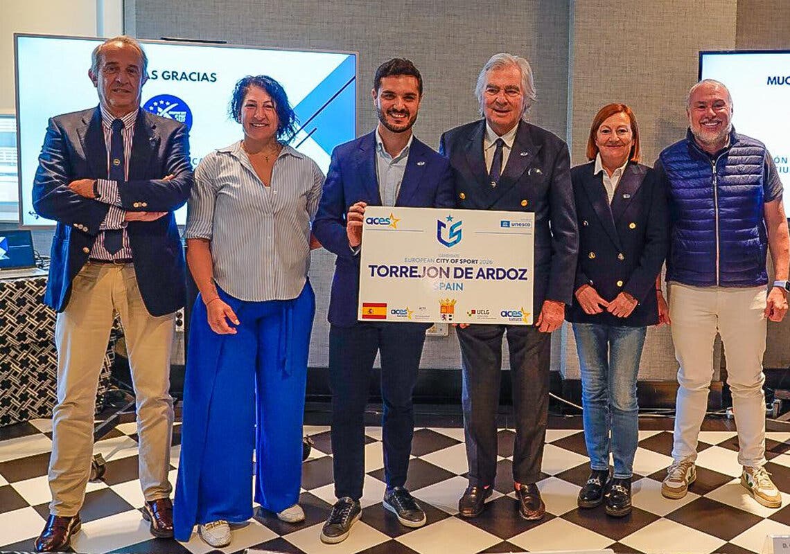 Torrejón de Ardoz ya es Ciudad Europea del Deporte 2026