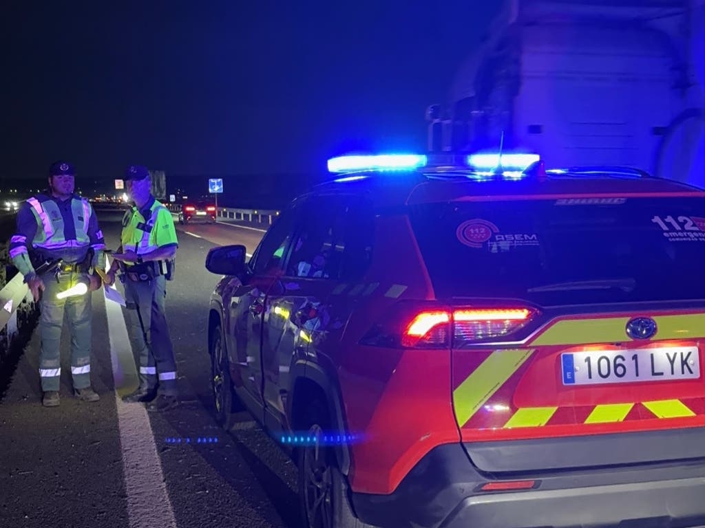 Muere una joven de 24 años en un accidente de tráfico en la A-3 en Estremera