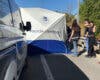 Muere un ciclista tras chocar contra un camión de limpieza detenido en Barajas