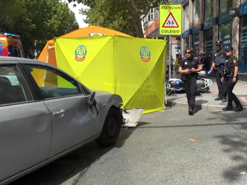 Grave un motorista tras colisionar con un coche en Bravo Murillo